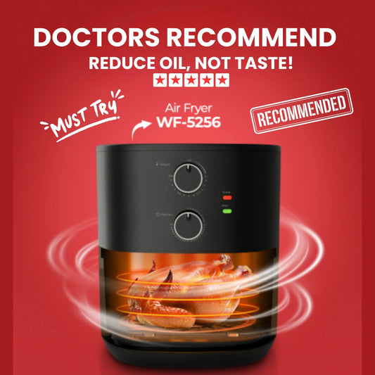 Westpoint Deluxe Air Fryer  “ WF-5253 (6L Capacity, Official Warranty) - Arvora Home – Buy Original Westpoint Appliances Online in Pakistan
