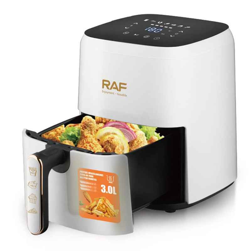 RAF R.5362 Digital Air Fryer 6.5L – High-Speed Hot Air Cooking | Oil-Free Fryer | Smart Temperature Control | Energy Efficient Kitchen Appliance